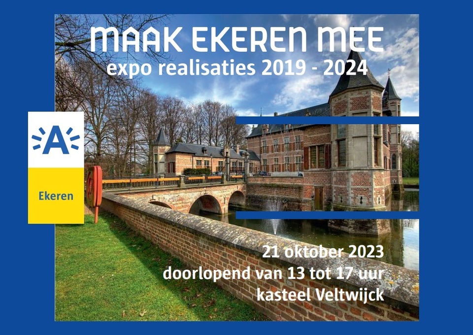 Uitnodiging voor de Maak Ekeren Mee expo